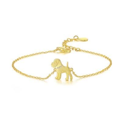 925 Sterling Silver Custom Charm Tennis Bracelet Jewelry for Women