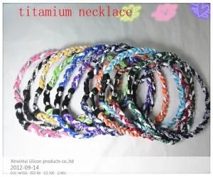 Fashion Titanium Sport Necklace (XXT10113-5)