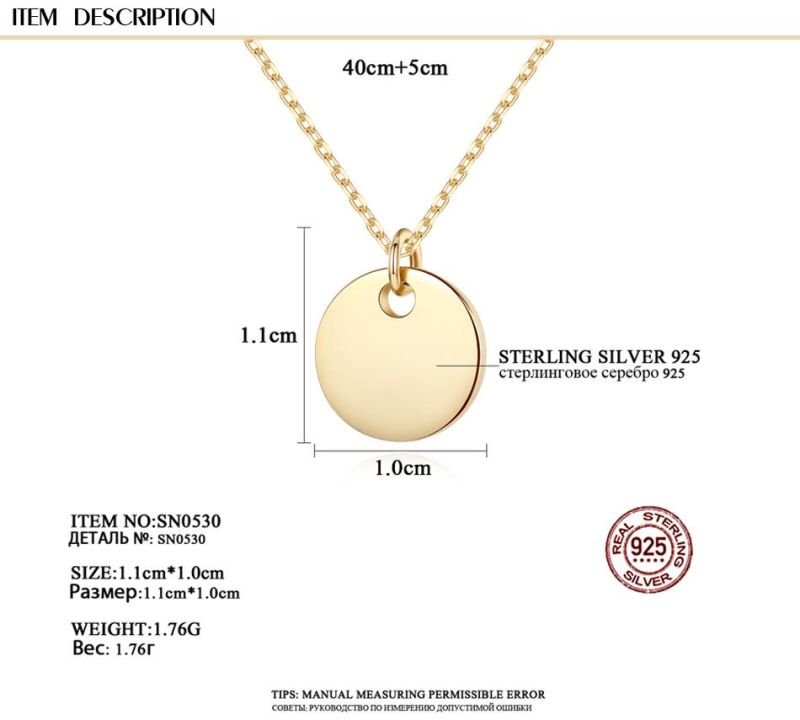 Australian Pendant Necklace Rose Gold Jewelry Necklace