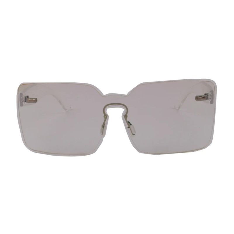 2018 Rectangle Shape Fashion Sunglasses with One Piece Lens