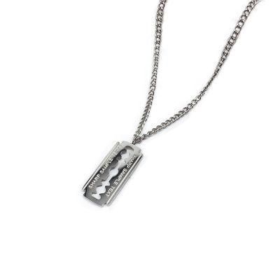 Manufacturer Custom Fashion Jewelry Bijoux Acier Inoxydable Personnalisable DIY New Arrivals Waterproof Stainless Steel Chain Necklace