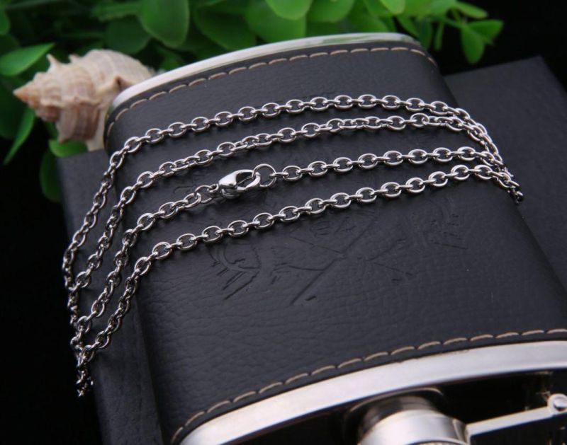 Wholesale Men Fashion Bracelet Women Anklet Stainless Steel Classic Cable Chains Necklace Jewelry