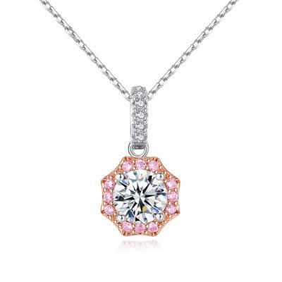 Sterling Sliver 925 Fashion Jewelry Micro Zircon Necklace