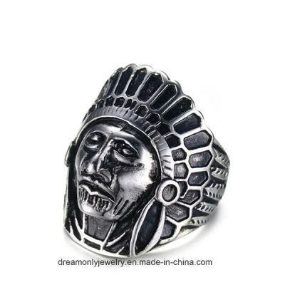 Wholesale Stainless Steel Mens Jewelry Design Egypt Sphinx Shaped Signet Rings