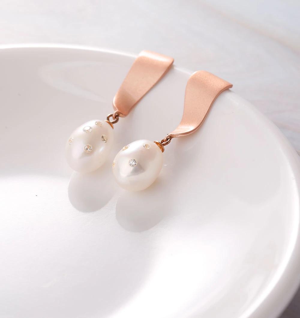 Fashion Accessories Pearl Earrings Trendy Women 2022 Factory Wholesale Fashion Jewelry Beauty Charm Fine 18K Gold Plated Earrings