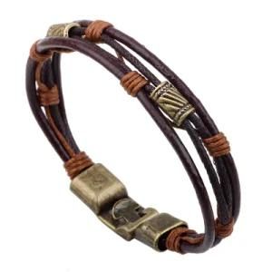 Hot Sale Promotional Gift Leather Bracelet