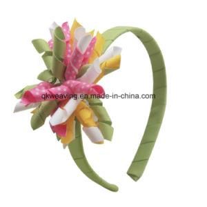 High Quality Beautiful Polyester Hairband Baby Girl Headbands