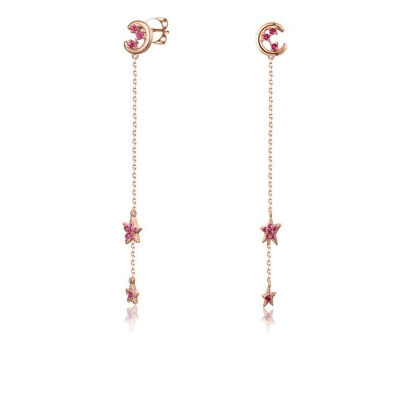 Wholesale 925 Silver or Brass Circle Geometry Charm Earring for Youth
