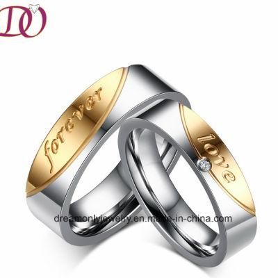 Forever Love Engagement Wedding Ring for Her and Him