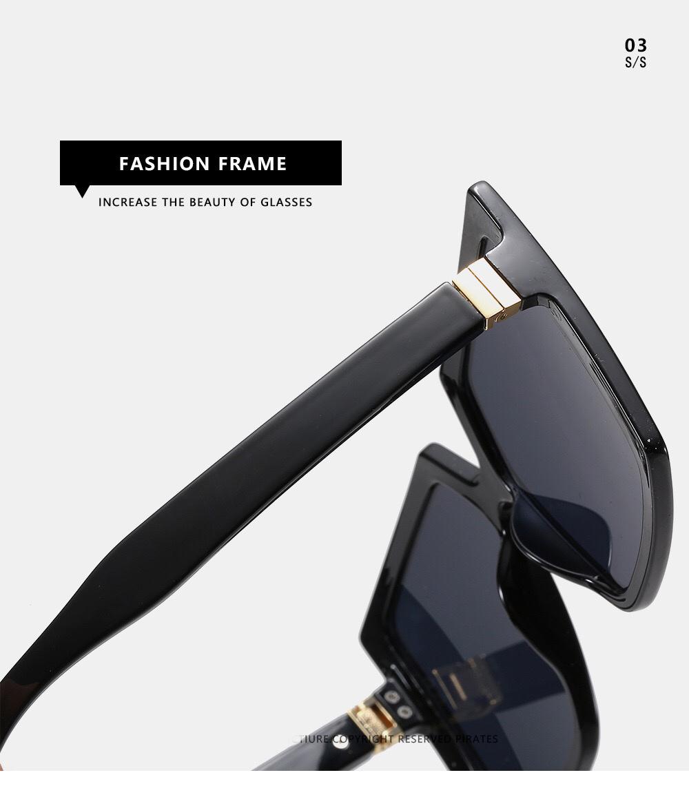 Hot Wholesale Retro Rectangle Brand Designer Polarized Men/Women Sunglasses