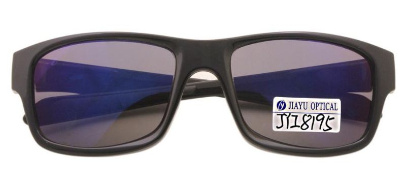 Quality Outdoor Square Frame Anti-Slip Polarized Fashion Men Sports Sunglasses