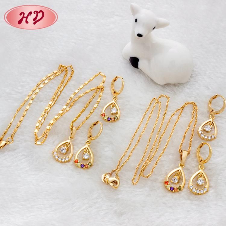 New Fashion Costume Jewelry Set with Necklace and Earring