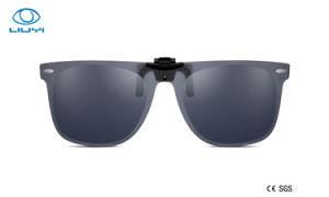 2020 New Design Smart Polarized Clip on Sunglasses with Tac UV400 Protection Over on Optical Frame for Man or Woman Model J3175-G