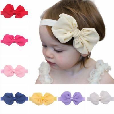 Hot Selling Soft Bow Headband Hair Bands for Kids