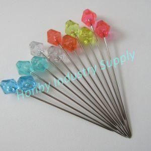 70mm Long Jujube Shape Head Sewing Quilting Pins