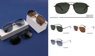 Designer Retro Ray Band Men Metal Pilot Frames 400 UV Polarized Shade Sun Sunglasses