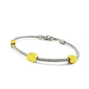 Stainless Steel Cable Bracelet (TPCA101)