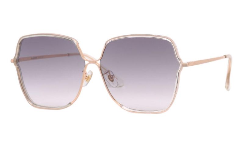 2021 Newly Fashion Tiny Cateye Metal Sunglasses