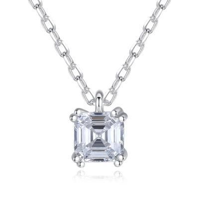 Fashion Silver Jewelry Zircon Pendant Women Necklace