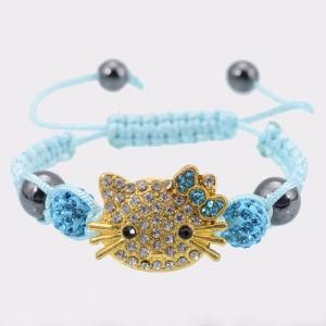 Handmade Cute Children Cat Hello Kitty Bracelet