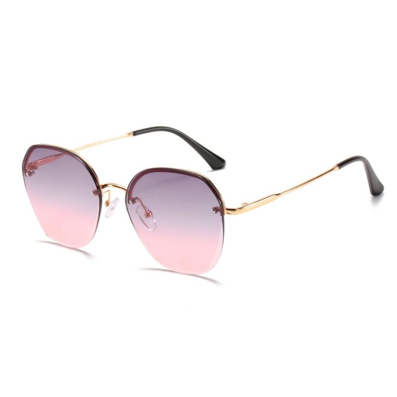 2020 Ready Made Metal Round UV400 Fashion Sunglasses
