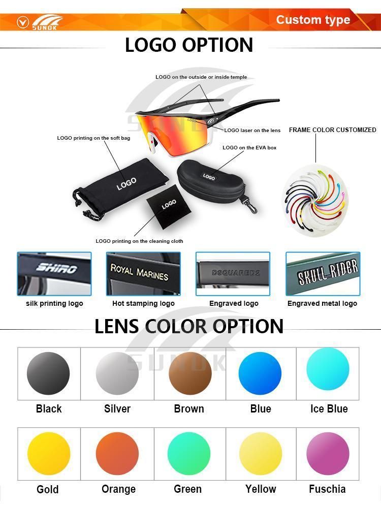 Custom Private Label Ice Blue Sunglasses Polarized Lens Sunglasses Polarized