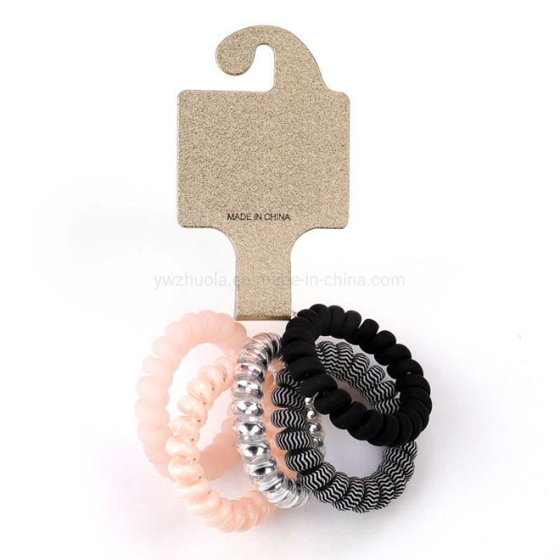 Fashion Spiral Wire Hair Band Rope