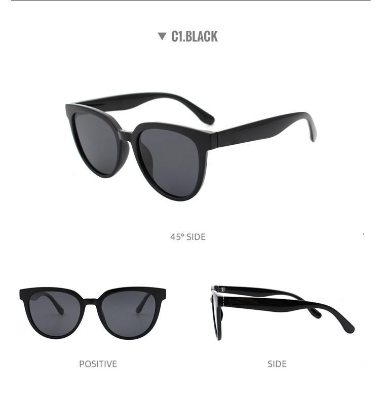 2022 Designer Hot Sale High Quality Popular Retro Lady′s Polarized Sunglasses