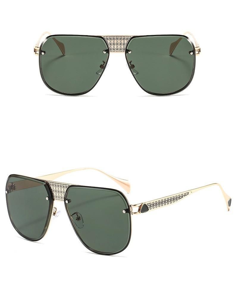 2021 Hot Sale Ready Goods Italy High Quality Custom Metal Sunglass