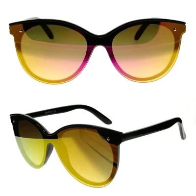 Cat Eye One-Lens Sunglasses