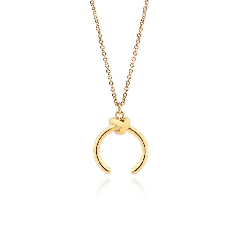 Simple Knot Rope Modeling 100% Copper Necklace