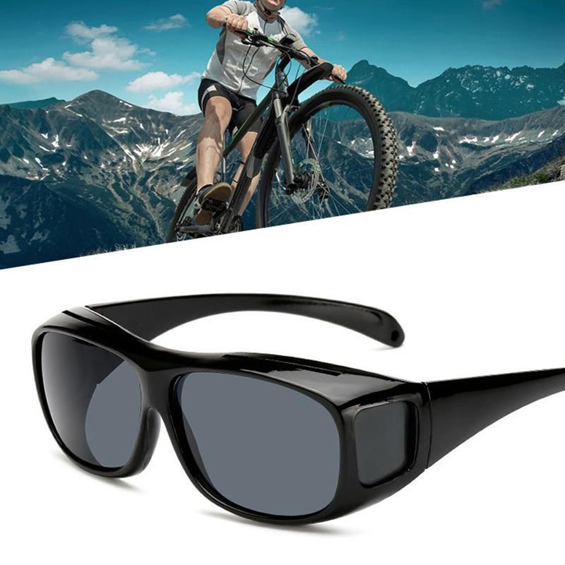 Polarized Night View Driving Glasses Anti-Glare Rain Day Night Vision Cycling Sunglasses Wyz20111