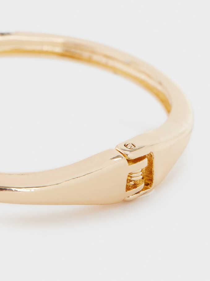 Fashion Stainless Steel Crystal Snake Bracelet Jewelry