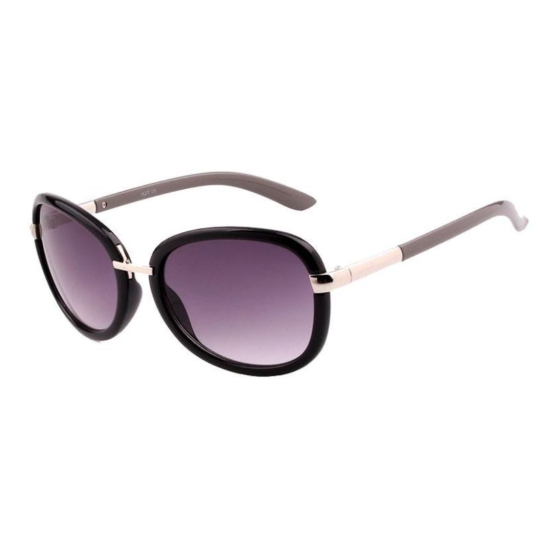 2017 Fashionable Oval Shape Sunglasses with Metal