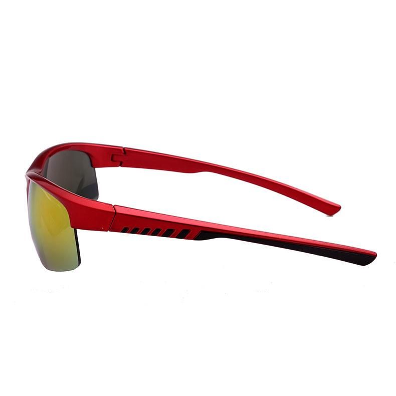 2019 Square Shape Cycling Sports Sunglass with Mirror Lens