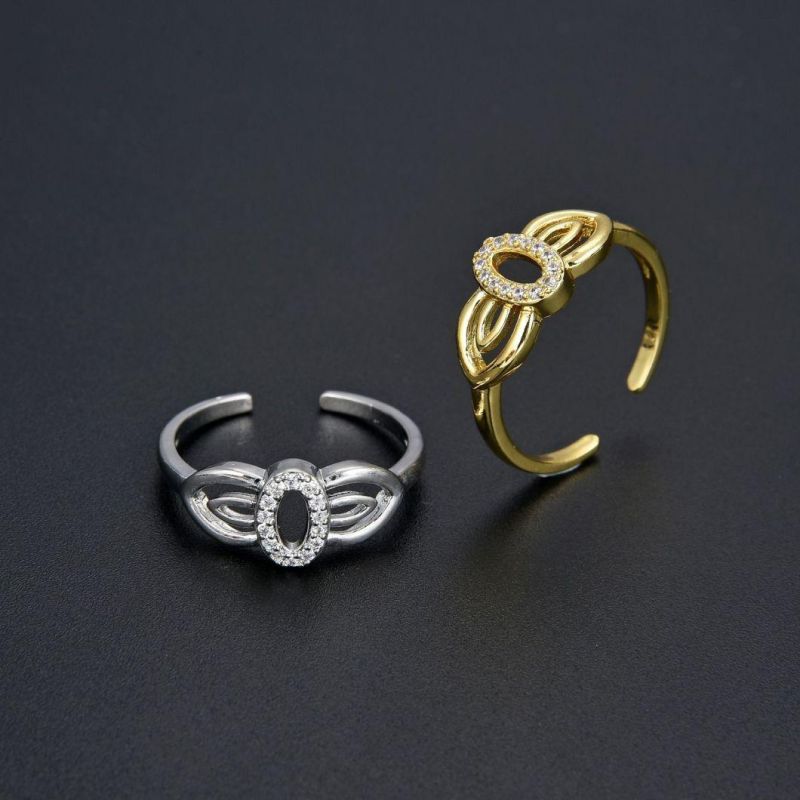 Jewelry Ring Fashion Versatile Zircon Microset CZ Ring