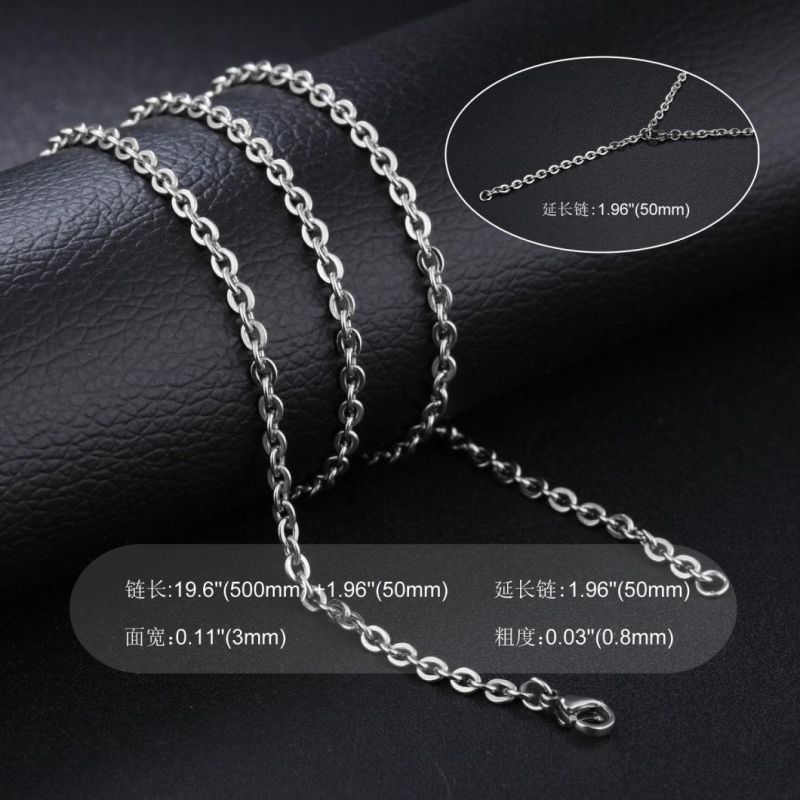 Fashion Simple Personality Wings Men′s Necklace Jewelry