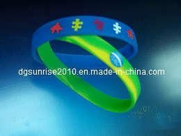 Promotional Silicon Bracelet Filled With Colour