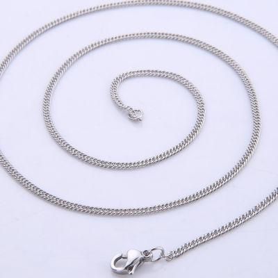 Decoration Jewelry Necklace Bracelet Bag Gift Double Curb Chain