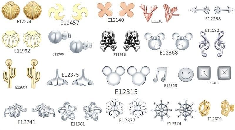 Wholesale 925 Silver or Brass 2022 Fashion OEM&ODM Ear Cuff Small Earrings High Quality Jewelry Wholesale Price