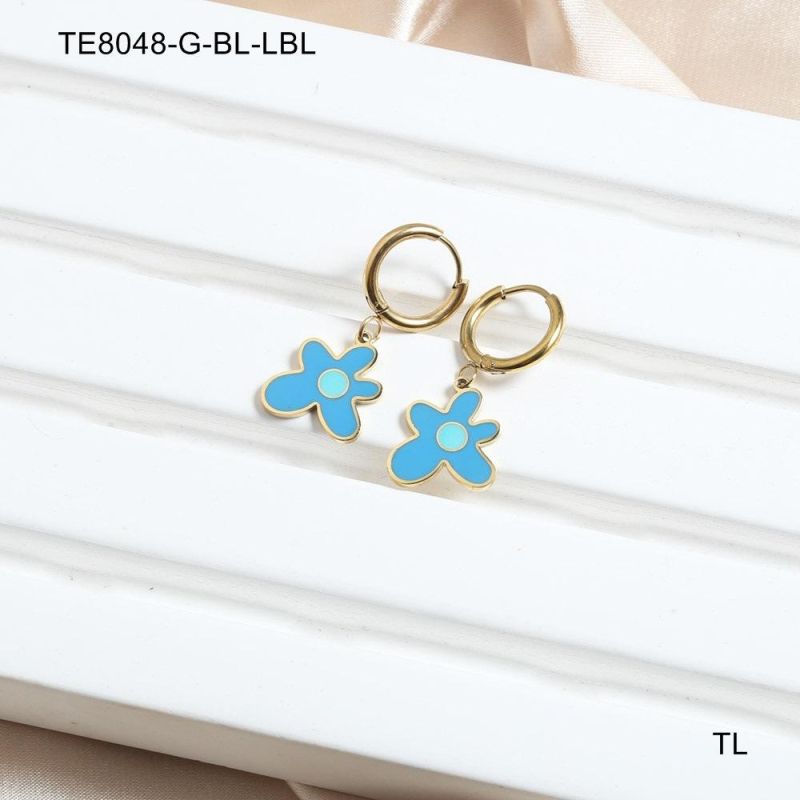 Manufacturer Custom Fashion Jewelry High Quality Non Tarnish Stainless Steel Earrings Gold Plated Earring Stud