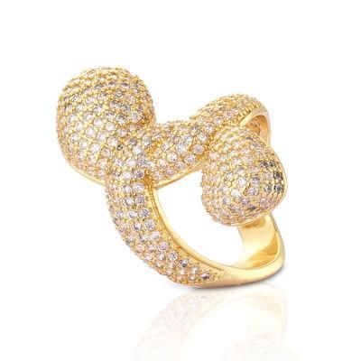 Fashion Stainless Steel Silver 18K Gold Plated Wedding Engagement Jewelry Design Man Finger Rings