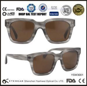 Mens Square Sunglasses with Mirror Lenses