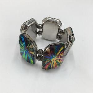 Hot Selling Multicolour Alloy bracelet with Glass Stone Jewelry Bracelet