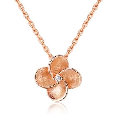 Wholesale Customized 18K Gold-Plated Zircon Imitation Jewelry Necklace