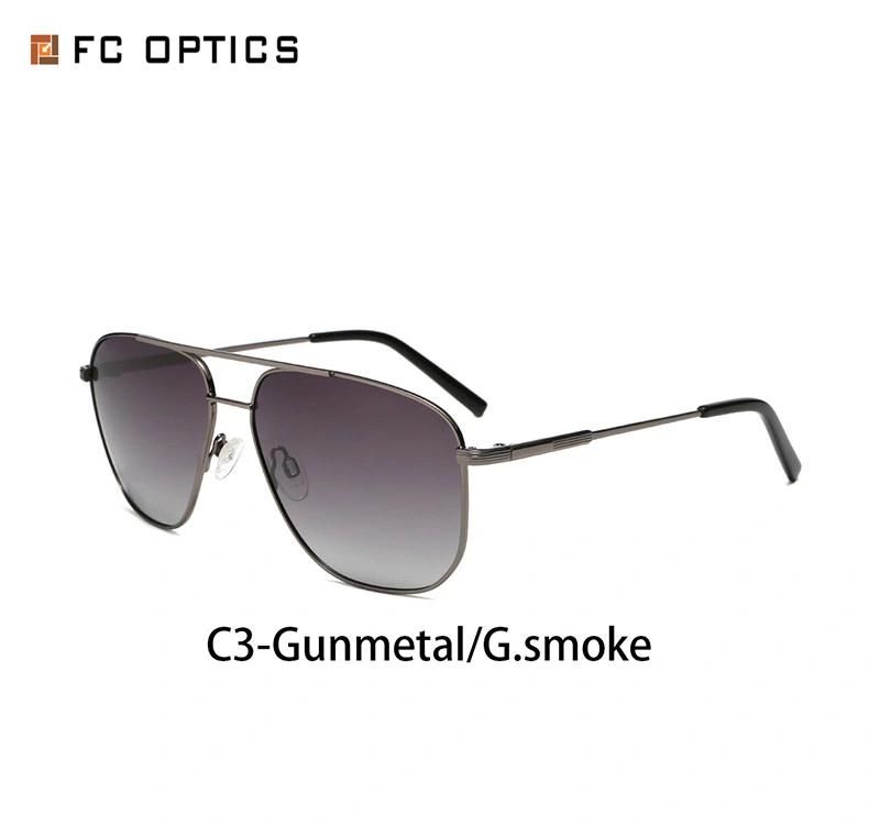 Retro Sun Glasses for Men in Stock Eyewear Metal Frame Sunglasses