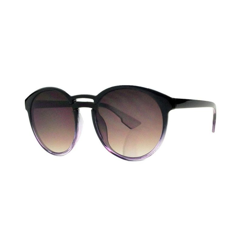 2018 Stylish Rounded Shape Sunglasses with Two Bridge