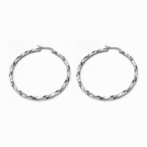 Yongjing Jewelry Stainless Steel Fashion Hoop Earrings (YJ-E0050)