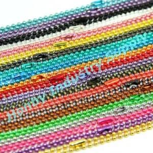 Top Quality Steel Colored Bead Chain