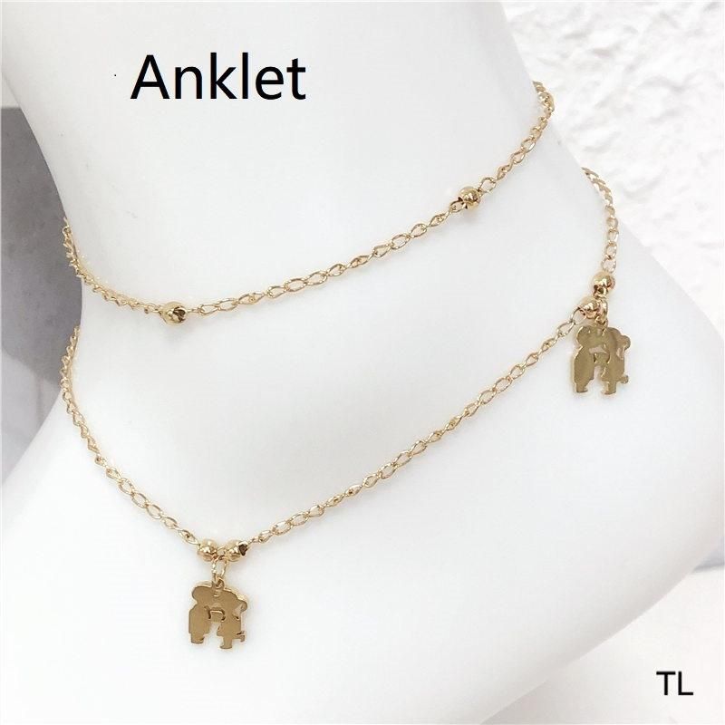 Manufacturer′s Customized Stainless Steel Anklet Waterproof Boys′ and Girls′ Fashion Jewelry Anklet, Launched in 2022